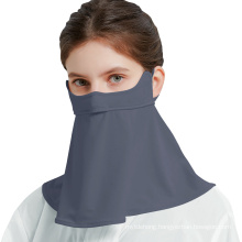 Anti UV Ice Silk Breathable Upf 50+ Protective Face Cover